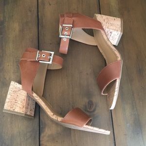 Brown Block Heels